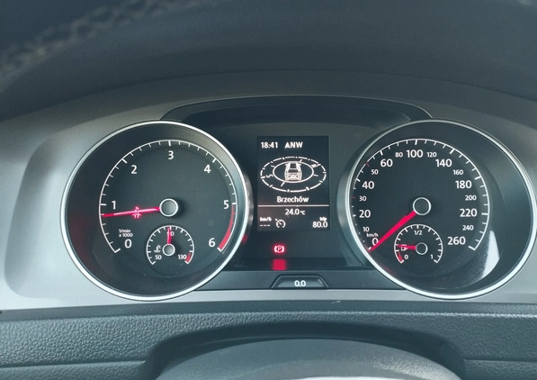Volkswagen Golf cena 38900 przebieg: 198000, rok produkcji 2015 z Szczucin małe 596